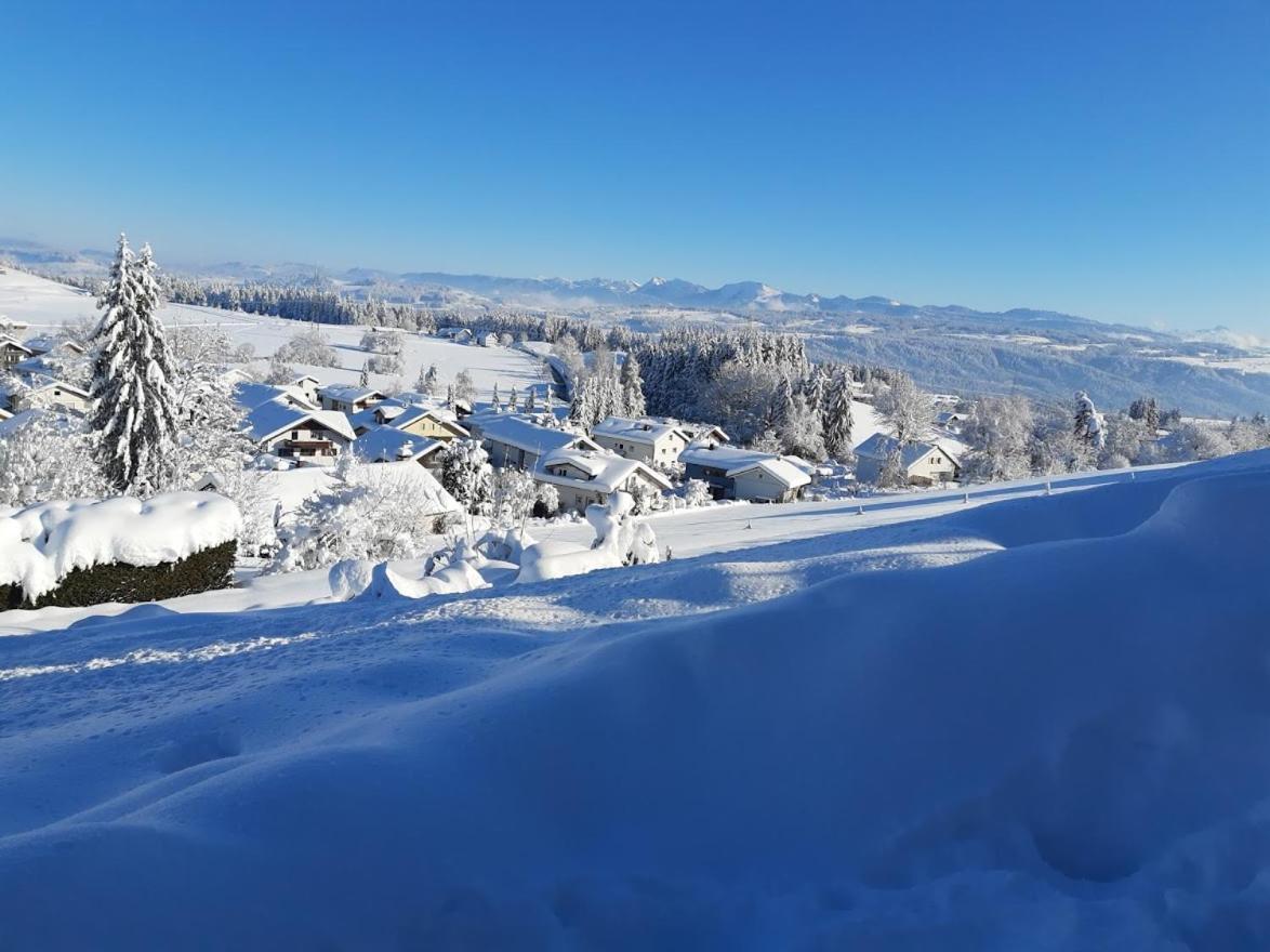 Ferienwohnung Pickenhan Scheidegg Esterno foto