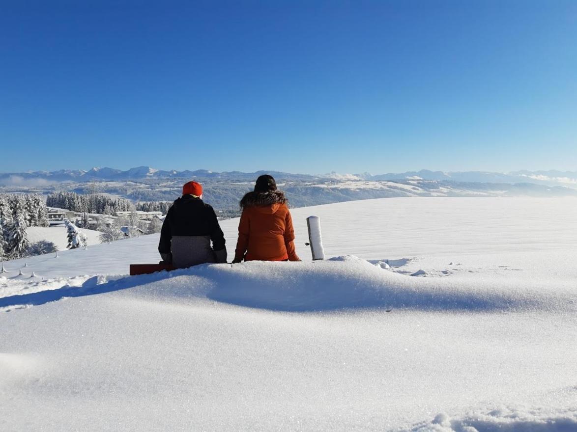 Ferienwohnung Pickenhan Scheidegg Esterno foto