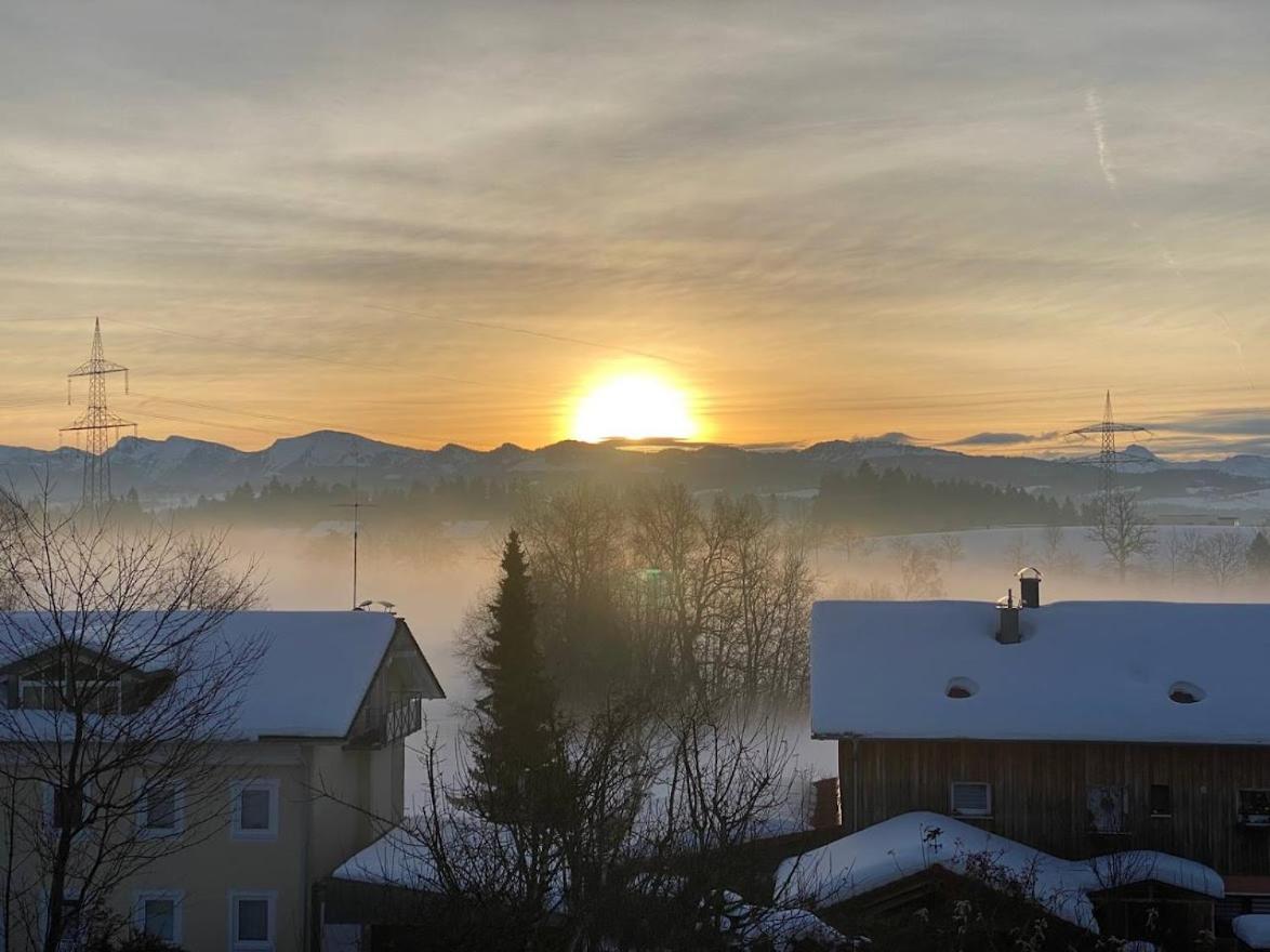 Ferienwohnung Pickenhan Scheidegg Esterno foto