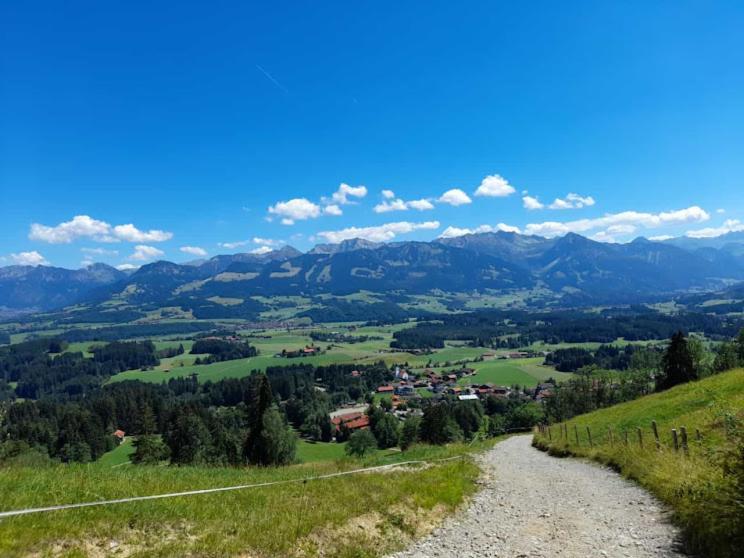 Ferienwohnung Pickenhan Scheidegg Esterno foto